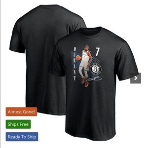 Brooklyn Nets Kevin Durant Fanatics Branded Black Pick & Roll T-Shirt